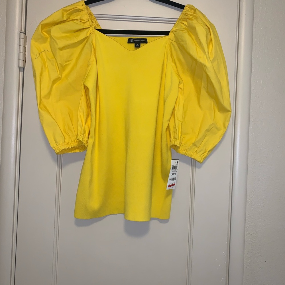 INC V Neck Top - Picture 2 of 3
